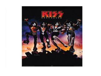 Plåtskylt Hänge Hårdrock Kiss