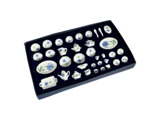 Dockservis 40-delar Blåklint