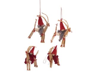 Halmbock m. Tomte 4-p