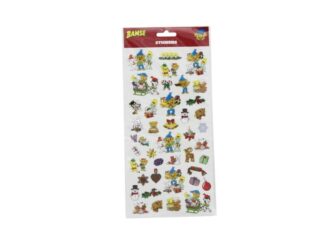 Stickers 2-p Bamse Jul Mini