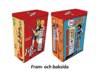 Hög Rekt Bensinmack Pinup