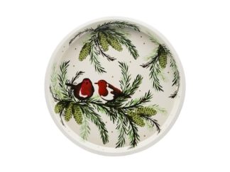 Bricka Rund E.B Christmas