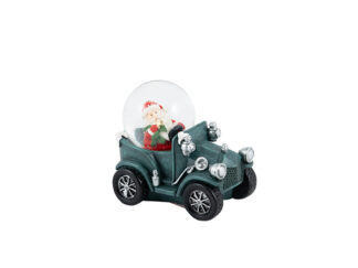 Glasglob Tomte Veteranbil