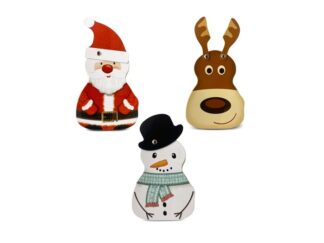 Plåtburk Julfigurer 3-olika