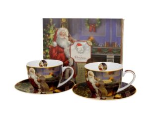 Kaffekopp 2-p Santa Letter