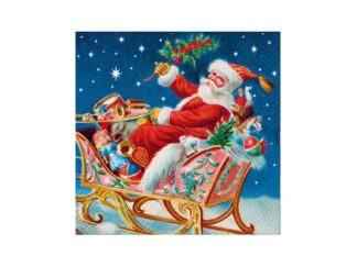 Servett Santa Sleigh