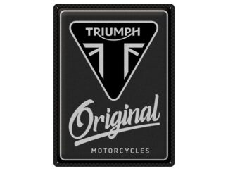Plåtskylt Triumph Original MC