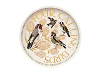 Bricka Rund E.B Four Calling Birds