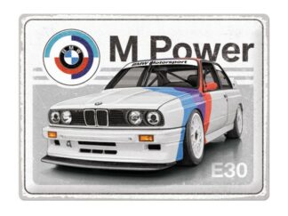 Plåtskylt BMW Motorsport M Power E30