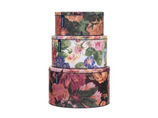 3-p Rund Kak Sanderson Very Rose & Peony