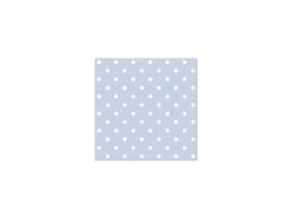 Kaffeservett Dots Ljusblå