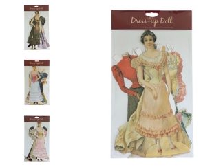 Dress-Up Doll 4-olika