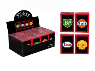 Kortlek Bensinmack 4-olika