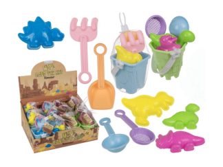 Sandset Mini Dinosaur 5-delar