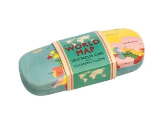 Glasögonfodral World Map