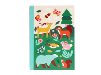 Skrivbok A5 Woodland