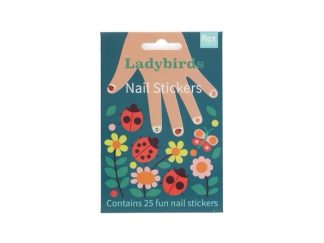 Nagelstickers 25-p Ladybird
