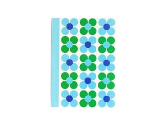 Skrivbok A6 Blue Daisy