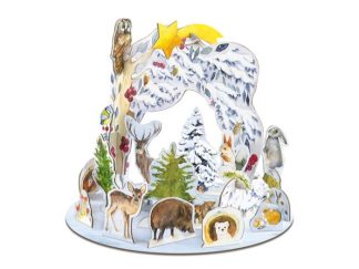 Adventskalender 3D Vinterdjur
