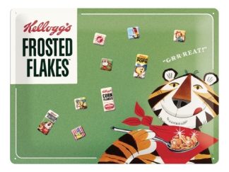 Plåtskylt Magnettavla Tony Tiger