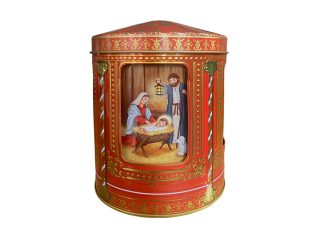 Plåtburk Speldosa Nativity