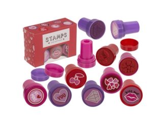 Stämpel 6-p Hearts & Kisses