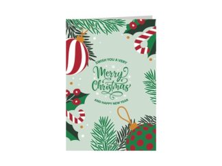 Dubbelt Kort Jul Nr. 199 (Swish)