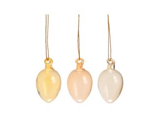 Risägg 3-p Glas Gul