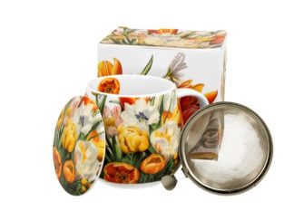 Mugg Barrel Tulips m. Tesil