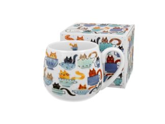 Mugg Barrel Cat Teacup