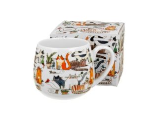 Mugg Barrel Cat Lazy