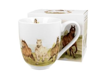 Mugg Jumbo XXL World of Animals Horses at Gallop