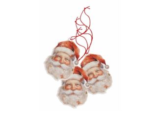 Gift Tags Knyt 6-p Tomteansikte