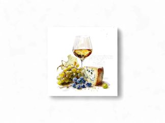 Kaffeservett Vin & Fromage