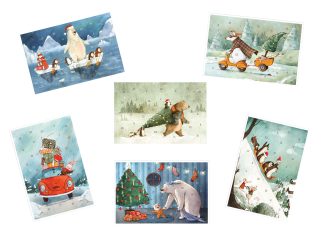 Kalenderkort Little Friends