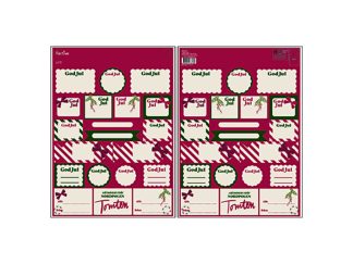 Juladresslapp Självhäftande 40-p Fun Christmas