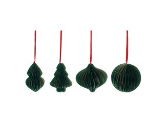 Honeycomb Hänge 4-p Grön