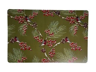 Tablett Domherre Grön