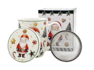 Mugg Santa Claus m.Tesil