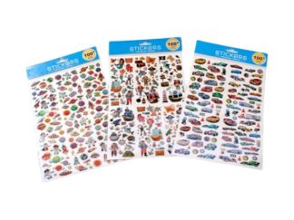 Stickers Pirat, Bil & Rymd