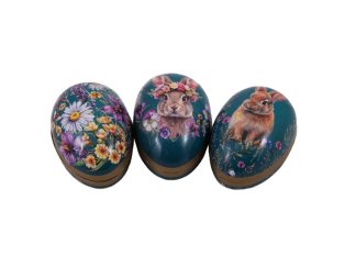 Påskägg 12 cm Floral Couture