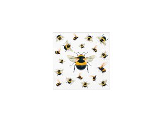 Kaffeservett Dancing Bees
